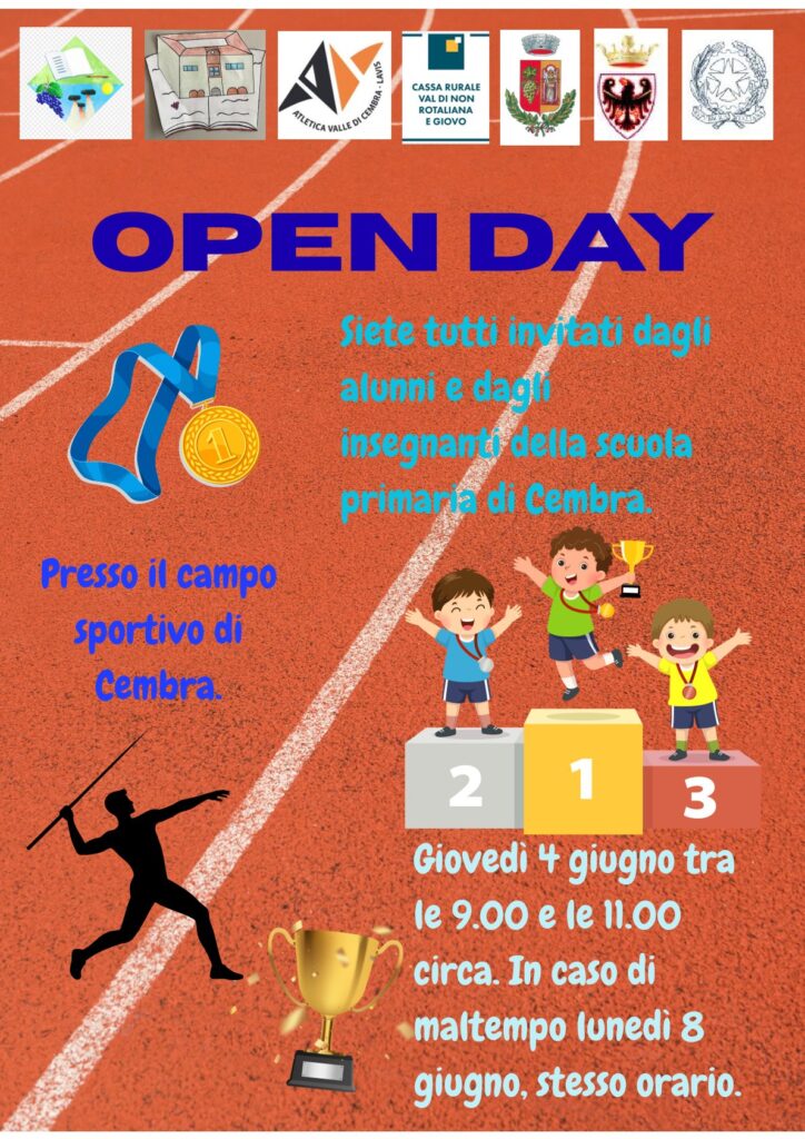 Volantino open day SP Cembra