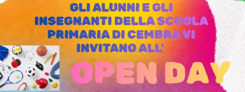 Volantino open day pomeriggio SP Cembra